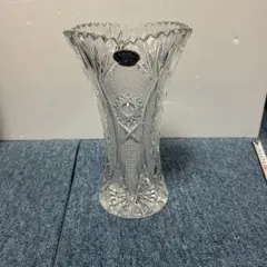 ボヘミアガラス　花瓶