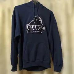 XLARGE ネイビー パーカー M