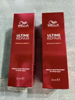 웰라 얼타임 리페어 헤어 트리트먼트 30ml, 2개 세트
