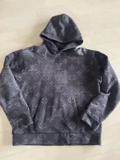 最終値下ヴィトン LouisVuitton3Dモノグラム2054パーカーXXL黒のサムネイル