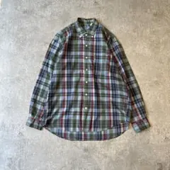 90s-00s Good Enough BDチェックコットンシャツ M-L相当