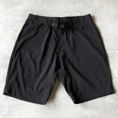 アダムエロペ ストレッチ ナイロン ショートパンツ ハーフパンツ 黒 Mのサムネイル