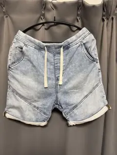 ZARA MAN ケミカルウォッシュ デニム ショートパンツ Sのサムネイル