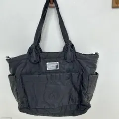 MARC JACOBS ブラック ナイロン マザーズバッグ