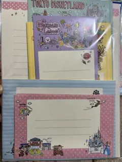 未使用未開封　東京ディズニーリゾート　レターセット