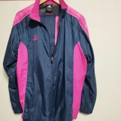 adidas Climaproof ネイビー ピンク ジャージ セットアップ