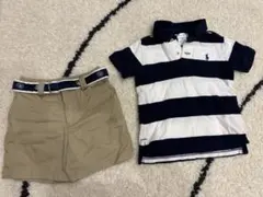 ラルフローレン ポロシャツ パンツ 80cm