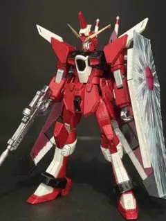 ガンプラ ジャンク　プラモデル　HG インフィニットジャスティスガンダム　クリ済