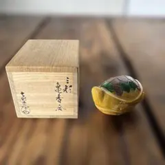訳あり】柿香合 共箱 - メルカリ