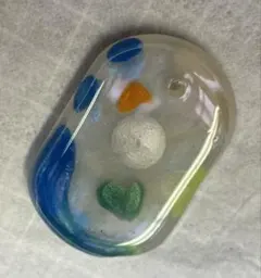 ハンドメイド レジン ペンダント・チャーム 長方形型