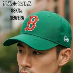 新品未使用♪ ヴィンテージSSK製 NEWERA ボストンレッドソックスキャップ
