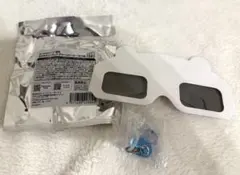 ちいかわ ちいかわパーク ハチワレ 入場者特典 めじるしチャーム 3Dメガネ