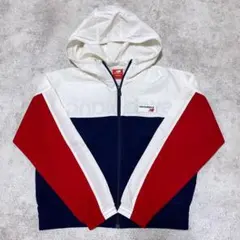 ニューバランス ウィンドブレーカージャケット トリコロール AWJ91550