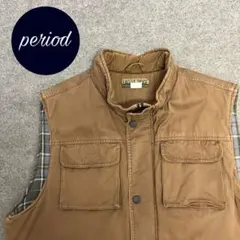 P2689 EAGLES RIDGE 中綿　裏チェック　コットン　ベスト
