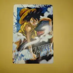 ワンピース キャラメルポップコーン カード ルフィ マリンフォード