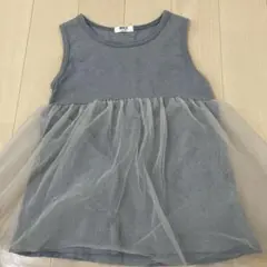 ブリーズ　ノースリーブタンクトップ グレー