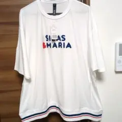 SILAS & MARIA Tシャツ ホワイト