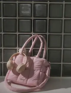新品未使用♡ダズリン♡【吉田朱里】マシュマロトートバッグ♡ピンクのサムネイル