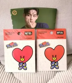 COMPOSE COFFEE V スリーブ&TATA クリアデコステッカー 2枚