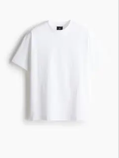 2319 新品　H&M ルーズフィット　Tシャツ　メンズ　XS ホワイトのサムネイル