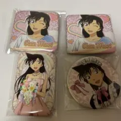 名探偵コナン 毛利蘭 缶バッジ