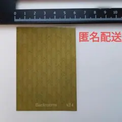 映画　バックルームズ　入場者特典　2週目　壁紙ステッカー