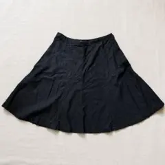 GAP ギャップ リネンブレンド フレアスカート 裏地付き カジュアル Ａラインのサムネイル