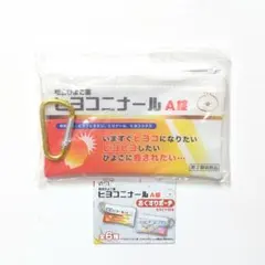 ヒヨコニナール A おくすりポーチ 小物入れ　カラビナ付き　ガチャ