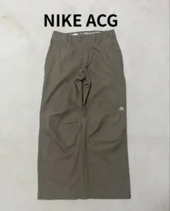 タグ付き　00s nike acg ユーティリティワイドパンツ　カーキ　32のサムネイル