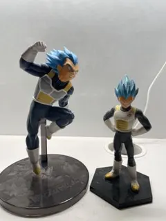ドラゴンボール 超サイヤ人ゴッドSS ベジータ フィギュア 2体おまけフィギュア
