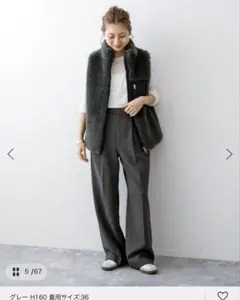 ダブルクロスツータックパンツ