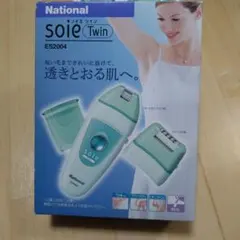 【新品未使用】脱毛器　soie Twin(ソイエ　ツイン) ES2004 楽天市場】【中古】《未使用》National ナショナル ES2004-A 【脱毛器