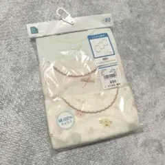 ノースリーブロンパース80サイズ　綿100% 西松屋