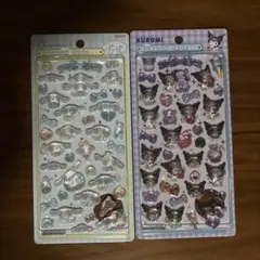 シナモロール　クロミ　ボンボンドロップシール 2枚セット