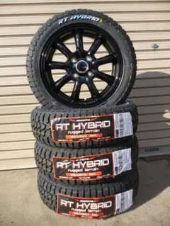送料込☆モンスタRT☆155/65R14☆ホワイトレター☆エブリィ・アトレー