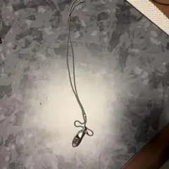 リーフモチーフ ネックレス ブラックマット フランス製 Neckless 