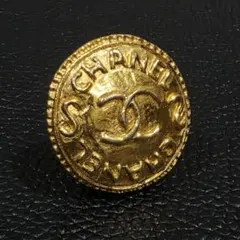 CHANELシャネル イヤリング 片耳 ヴィンテージ 希少 ココマーク ゴールド