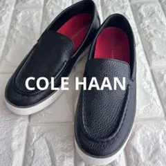 【美品】COLE HAAN ナンタケット ブラック ローファー スリッポンのサムネイル
