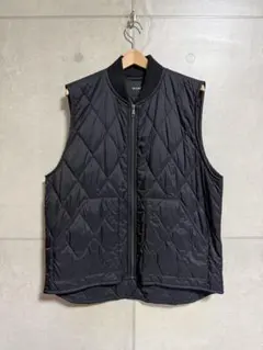 A.P.C. キルティングベスト ネイビー M - メルカリ