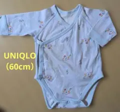 UNIQLO 水色ボディスーツ 60cm