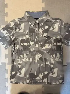 Callaway M 動物柄カモフラポロシャツ