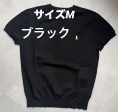 ラルフローレン半袖 ニット 新品未使用 ブラックXL - メルカリ