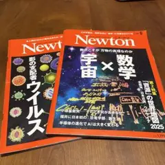 ニュートン newton 2025 6月号 7月号セット