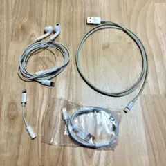 タイプA Lightning ケーブル 有線イヤホン イヤホン変換アダプタ