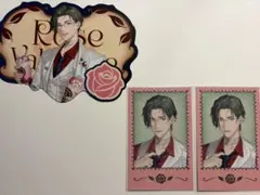 【Rose Valentine】ランダムチェキ風カード にじさんじ 五木左京