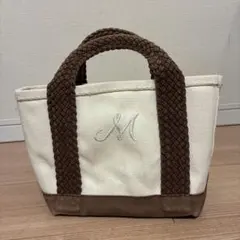 L.L.Bean トートバッグ アイボリー/ブラウン