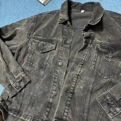 GU ブラックデニム　Gジャン Lサイズ