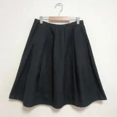 MARGARET HOWELL タックフレアスカート フランネルのサムネイル