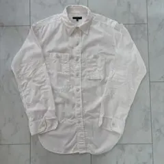 ENGINEERED GARMENTS 長袖シャツ XS ホワイト 山ポケのサムネイル