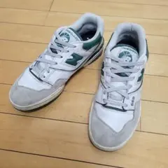 New Balance BB550 ホワイト/グリーン
